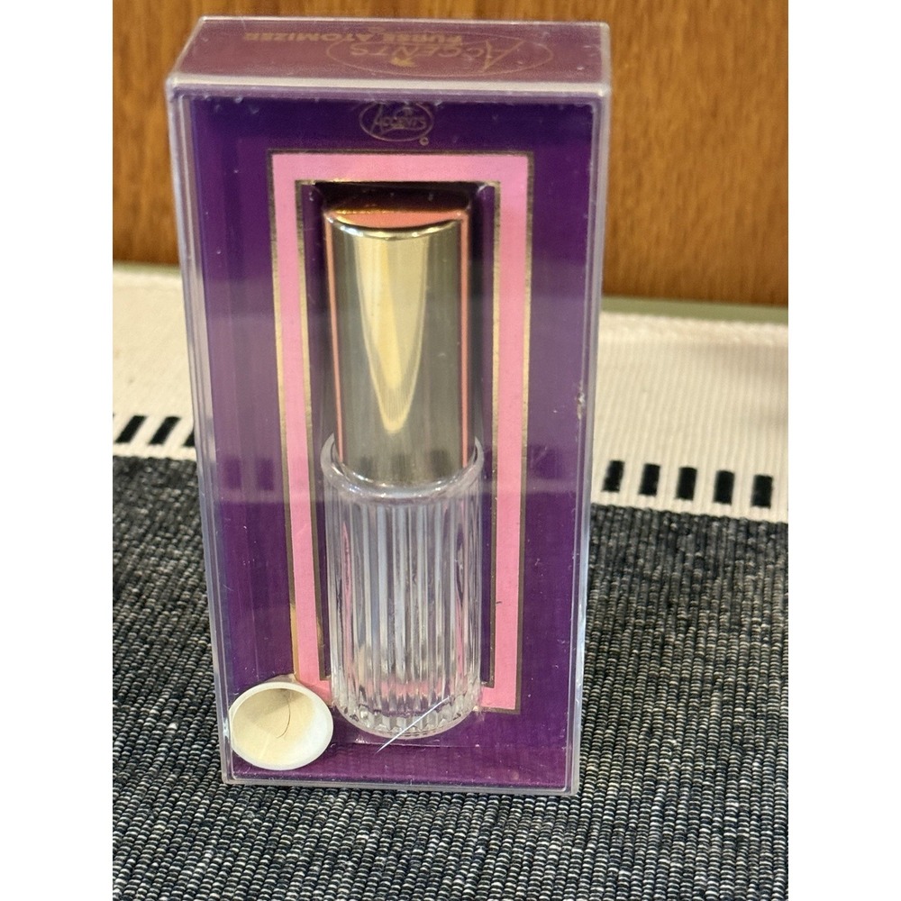 Vintage Accents Purse Atomizer – Made in Austria – Refillable Travel Spray NOS